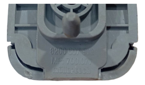 Alça Teto Pqp Original Renault Logan Sandero 2008 A 2013 Cinza - Imagem 3