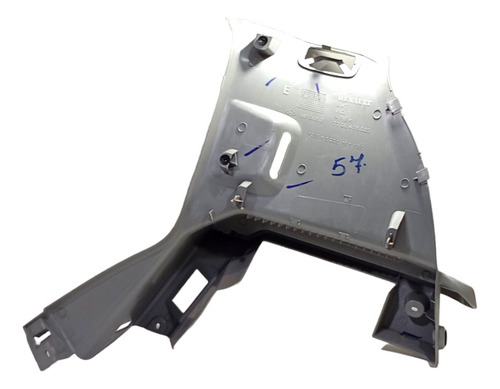 Suporte Bagagito Traseira Esquerda Renault Clio 4p 99 A 12 Cinza - Imagem 7