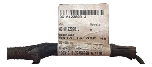 Chicote Flauta Bico Injetor Fiat Argo Mobi 1.0 3cc - Imagem 2