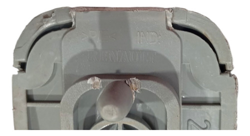 Alça Teto Pqp Original Renault Logan Sandero 2007 A 2013 Cinza - Imagem 3