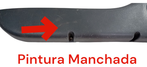 Moldura Bolsa Porta Objetos Diant Esq Fiat Siena 1998 A 2005 Cinza - Imagem 2