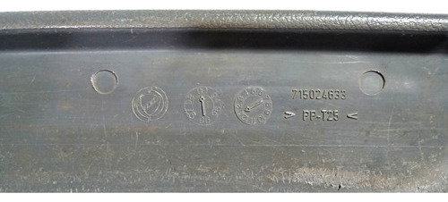 Moldura Bolsa Porta Objetos Diant Esq Fiat Siena 1998 A 2005 Cinza - Imagem 3