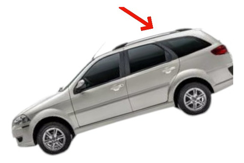 Tampa Traseira Direita Rack Teto Fiat Palio Weekend 2001 - Imagem 7