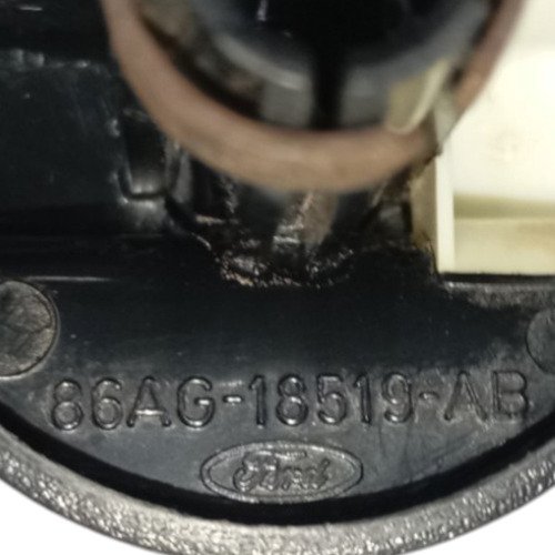 Botão Ar Quente Ventilação Curto Ford Escort Hobby 87 À 92 Preto - Imagem 3