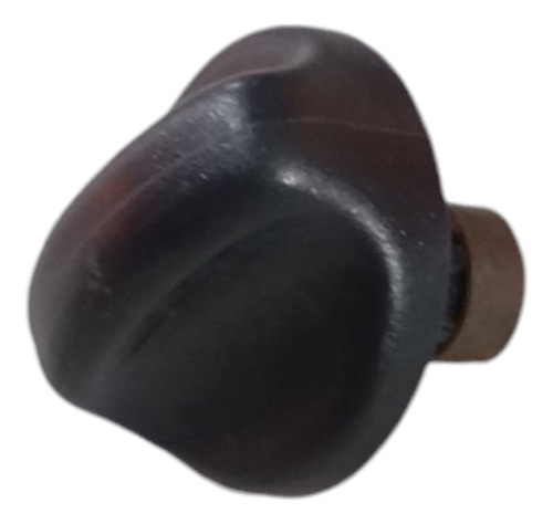 Botão Ar Quente Ventilação Curto Ford Escort Hobby 87 À 92 Preto - Imagem 4