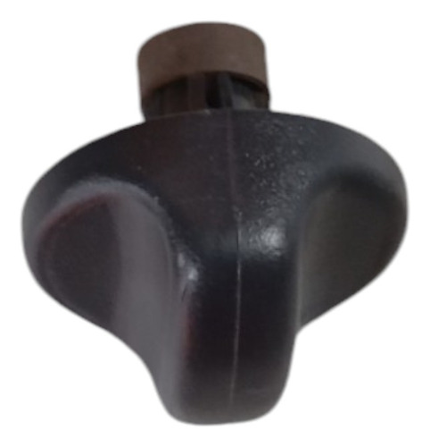 Botão Ar Quente Ventilação Curto Ford Escort Hobby 87 À 92 Preto - Imagem 5