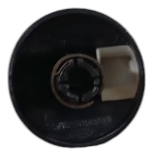 Botão Ar Quente Ventilação Curto Ford Escort Hobby 87 À 92 Preto - Imagem 7