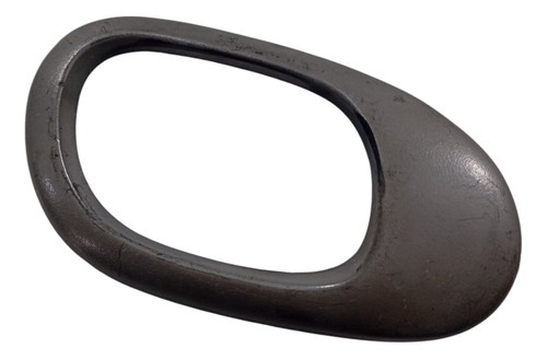 Moldura Maçaneta Interna Esquerda Original  Peugeot 206 207 Cinza Dianteira