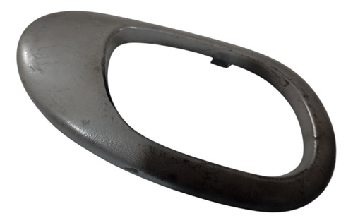 Moldura Maçaneta Interna Esquerda Original  Peugeot 206 207 Cinza Dianteira - Imagem 5