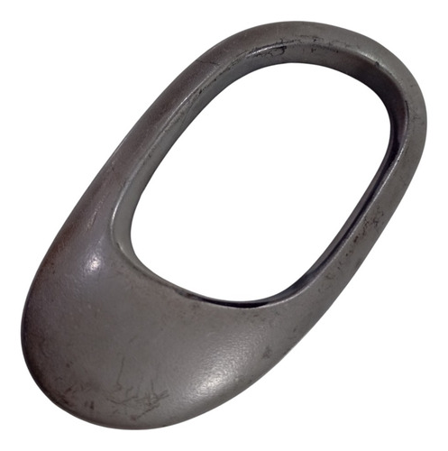 Moldura Maçaneta Interna Esquerda Original  Peugeot 206 207 Cinza Dianteira - Imagem 9