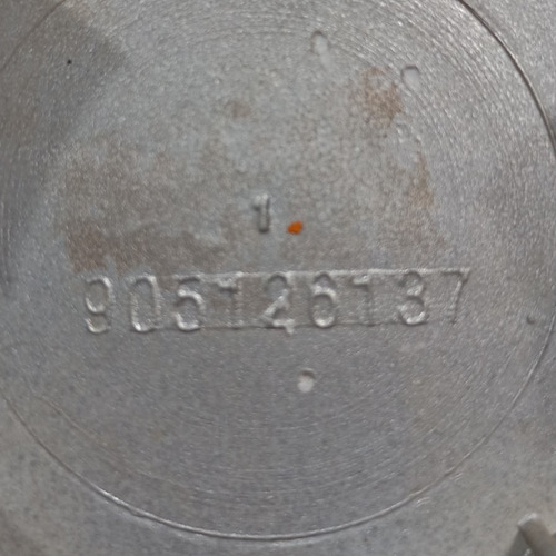 Calota Central Roda Miolo Original Gm Astra Zafira 99 À 02 - Cinza - Imagem 3