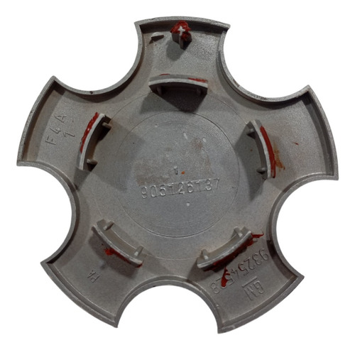 Calota Central Roda Miolo Original Gm Astra Zafira 99 À 02 - Cinza - Imagem 7