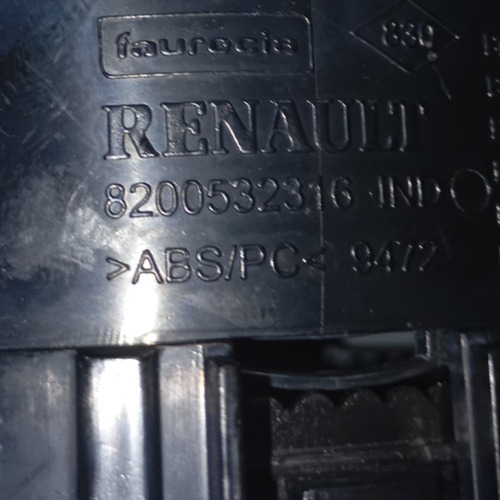 Difusor Ar Painel Renault Duster Logan Sandero 2009 À 2014 - Imagem 2