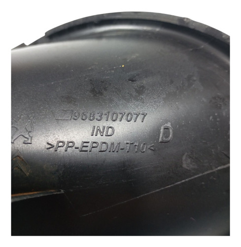 Moldura Farol Milha Direito Original Peugeot 307 2008 À 2013 Preto Direito - Imagem 2