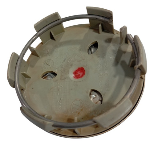 Calota Tampa Central Miolo Roda Original Peugeot 408 2011 - Preto - Imagem 4