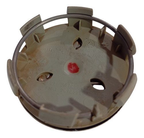 Calota Tampa Central Miolo Roda Original Peugeot 408 2011 - Preto - Imagem 7