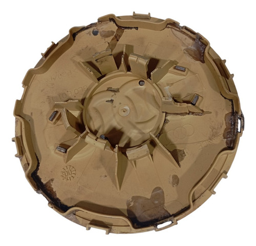 Calota Miolo Centro Roda Aro 15 Original Audi A3 1998 À 2006 - Cinza - Imagem 6