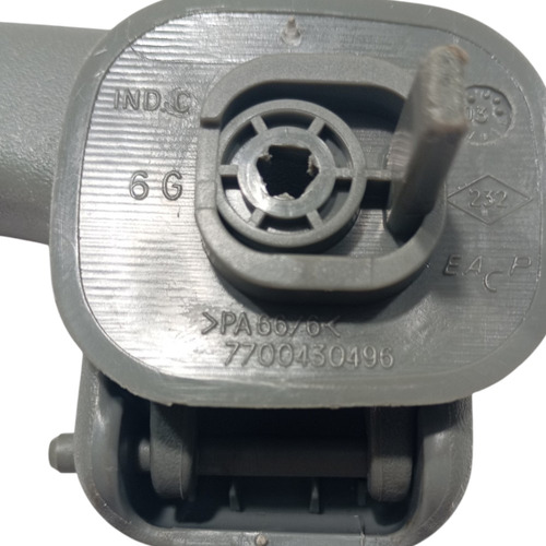 Alça Teto Pqp Esquerdo Original Renault Megane 1999 À 2010 Cinza - Imagem 2