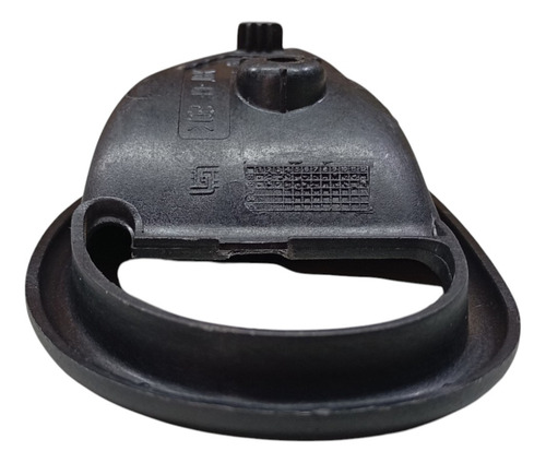 Moldura Capa Maçaneta Interna Esquerda Fiat Pálio 97 À 02 - Preto - Dianteira/traseira - Imagem 3