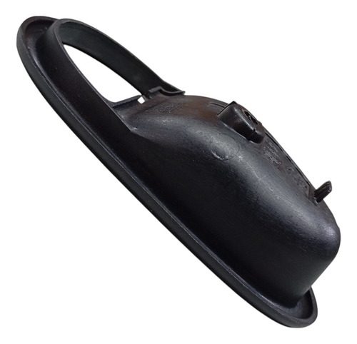 Moldura Capa Maçaneta Interna Esquerda Fiat Pálio 97 À 02 - Preto - Dianteira/traseira - Imagem 5