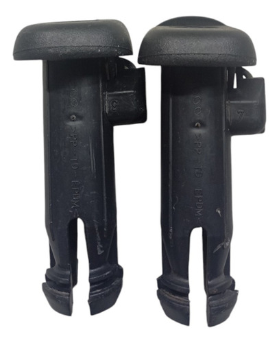 Par Guia Encosto Cabeça  Banco Original Renault Laguna 95/99 Preto - Imagem 8