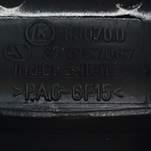 Botão Falso Tampa Cega Painel Vw Saveiro Parati Bola G2 Bola - Imagem 2