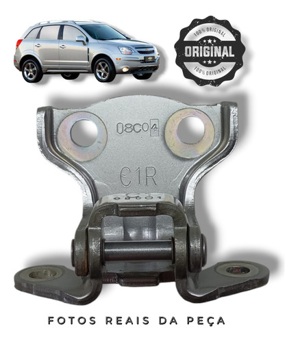 Dobradiça Porta Esquerda Traseira Original Gm Captiva - 2008 - Imagem 2