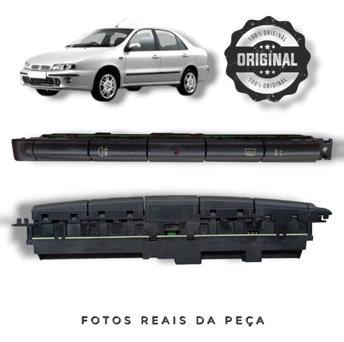 Botão Comando Interruptor Painel Original Fiat Marea 98 À 07 - Imagem 2