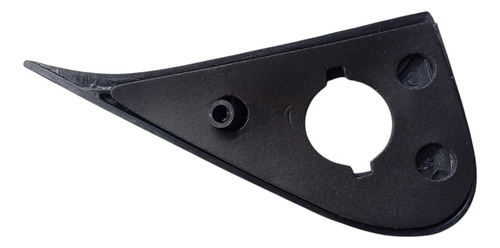 Moldura Suporte Retrovisor Direito Original Fiat Uno 85 À 93 Preto - Imagem 4