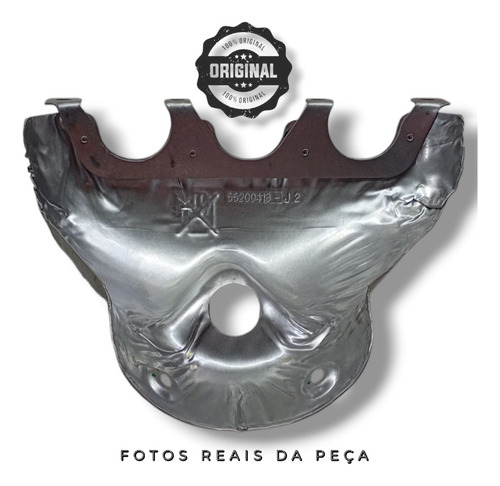 Defletor Protetor Calor Coletor Escape Orig Fiat Stilo 04/12 - Imagem 2