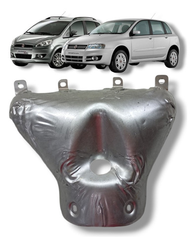 Protetor Calor Defletor Coletor Escape Orig Fiat Idea 04/12