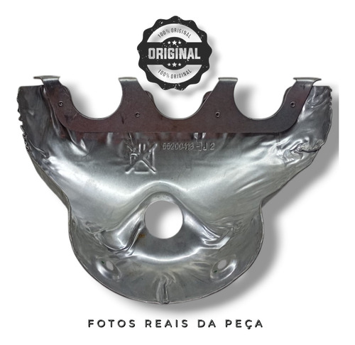Protetor Calor Defletor Coletor Escape Orig Fiat Idea 04/12 - Imagem 2