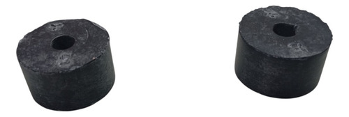 2 Borracha Espaçador Placa Tras Original Fiat Uno Brava - Imagem 5