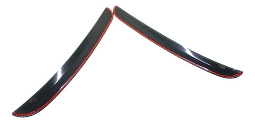 Par Calha Chuva Defletor Porta Diant Orig Fiat Punto 13 À 15 - Imagem 5