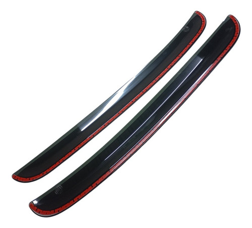 Par Calha Chuva Defletor Porta Diant Orig Fiat Punto 13 À 15 - Imagem 9