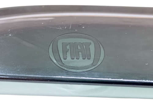 Kit Calha Chuva Defletor Porta Diant Orig Fiat Punto 13 À 15 Preto - Imagem 4