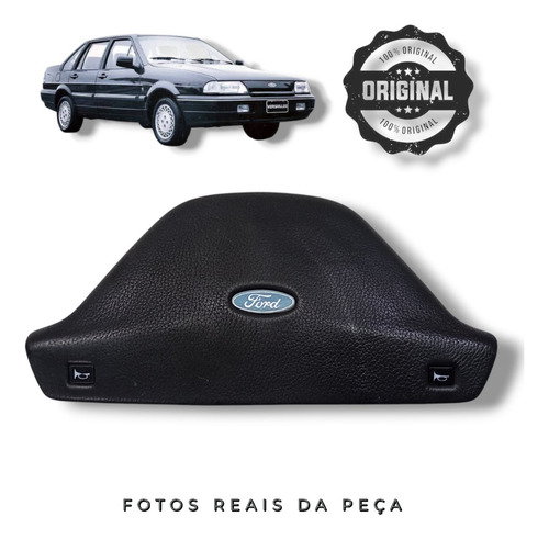 Capa Tampa Botão Buzina Volante Original Ford Versailles 93 - Imagem 2