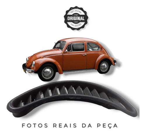 Orelha Moldura Entrada De Ar Lado Passageiro Vw Fusca