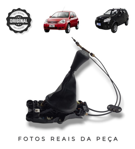 Alavanca Câmbio Marcha Trambulador Ford Ecosport Ka 08 À 15 - Imagem 2