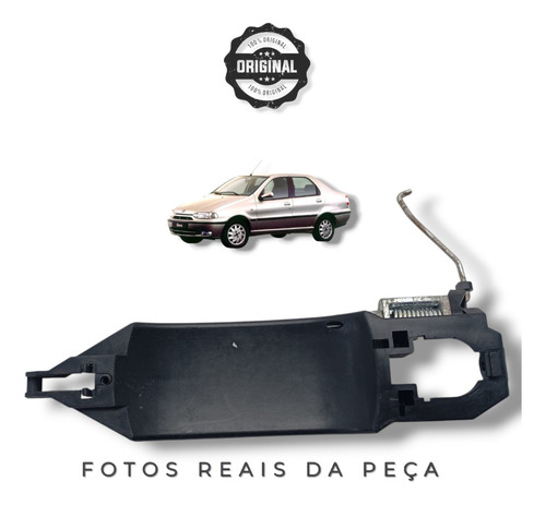 Acabamento Maçaneta Fiat Siena 2008 - Imagem 2