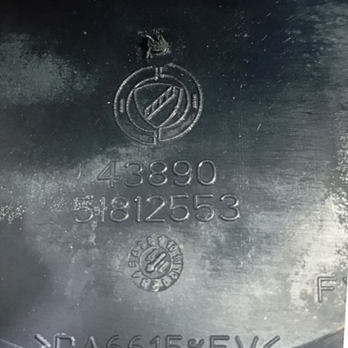 Maçaneta Tampa Traseira Original Fiat Strada 2014 / 2018 - Imagem 3