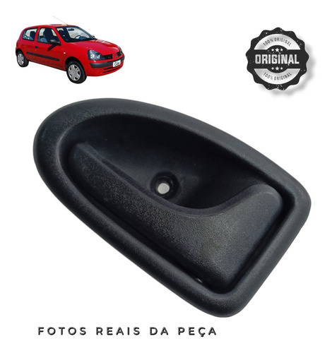 Maçaneta Interna Lado Direito Renault Clio 2004 - Imagem 2