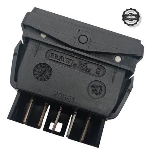 Botão  Eletrico Dian/trás Direito Citroen Xsara Picasso 2000 - Imagem 2