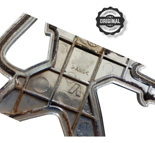 Emblema Letreiro Cromado Original Peugeot 206 2003 - Imagem 2