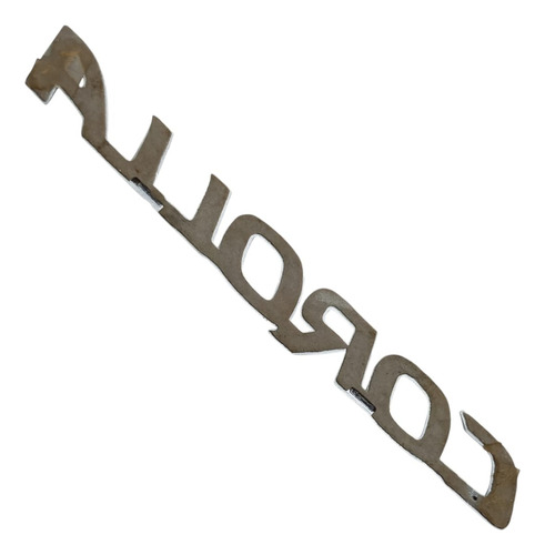 Emblema Cromado Letreiro  Toyota Corolla 2006 2019 - Imagem 3