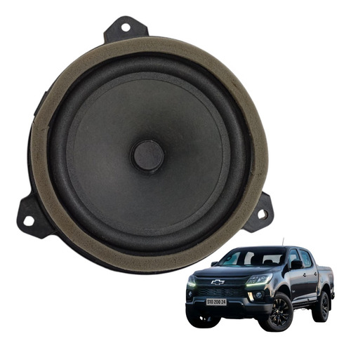 Alto Falante Porta Traseira Esquerda Original Gm S10 2021  Preto