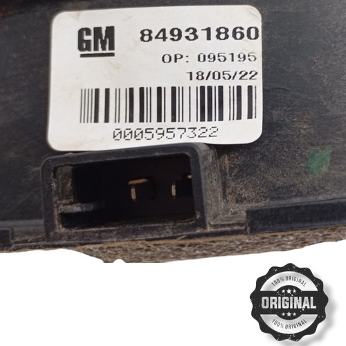 Alto Falante Porta Traseira Esquerda Original Gm S10 2021  Preto - Imagem 3