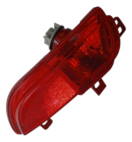 Lanterna Neblina Refletor Ld Traseiro Original Peugeot 207  Direito/passageiro Vermelha - Imagem 2