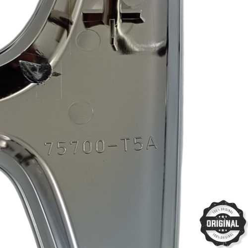 Emblema Grade Dianteira Original Honda Fit 2018 / 2021  Cromado - Imagem 3