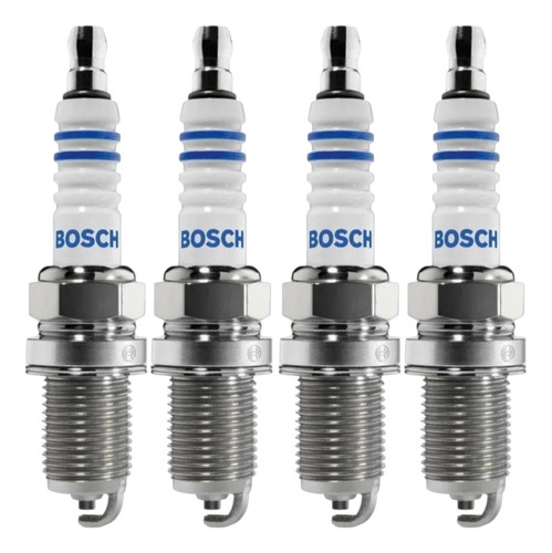 Jogo Com 4 Velas Bosch Sp49 Nissan Livina Logan Duster 1.6 - Imagem 3